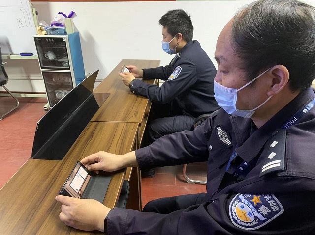 奉贤分局四团派出所阳光警务大厅